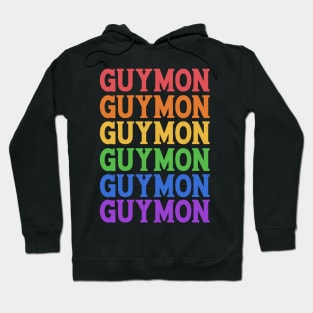 GUYMON RAINBOW TYPOGRAPHY Hoodie